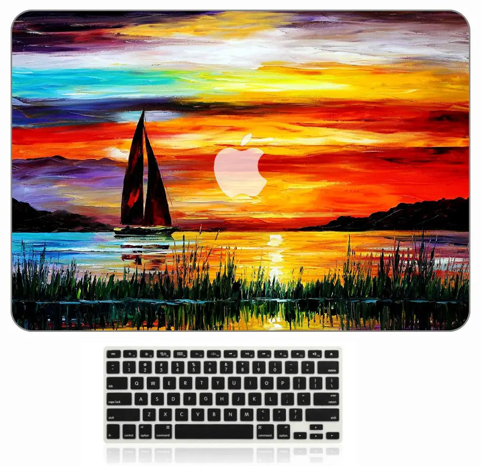 Жесткий Чехол для ноутбука Apple Macbook Pro 13 15 Retina 12 Air11 A1707/A1990 A1706/A1989 2018 | Компьютеры и