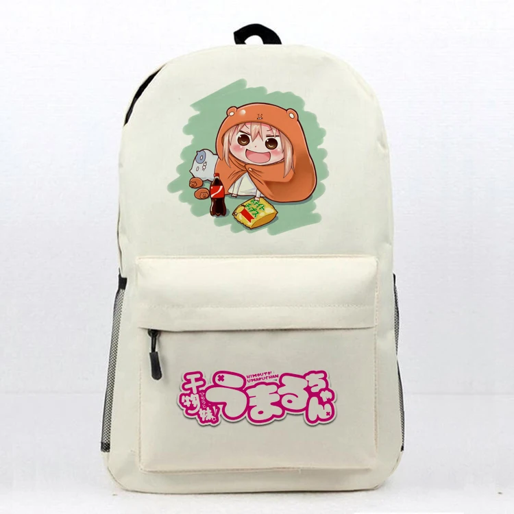 Аниме Himouto! Рюкзак для путешествий Umaru-Chan, повседневный рюкзак, мультипликационный персонаж дома Умару, повседневный рюкзак с принтом, школьная сумка для подростков и студентов - Цвет: 4