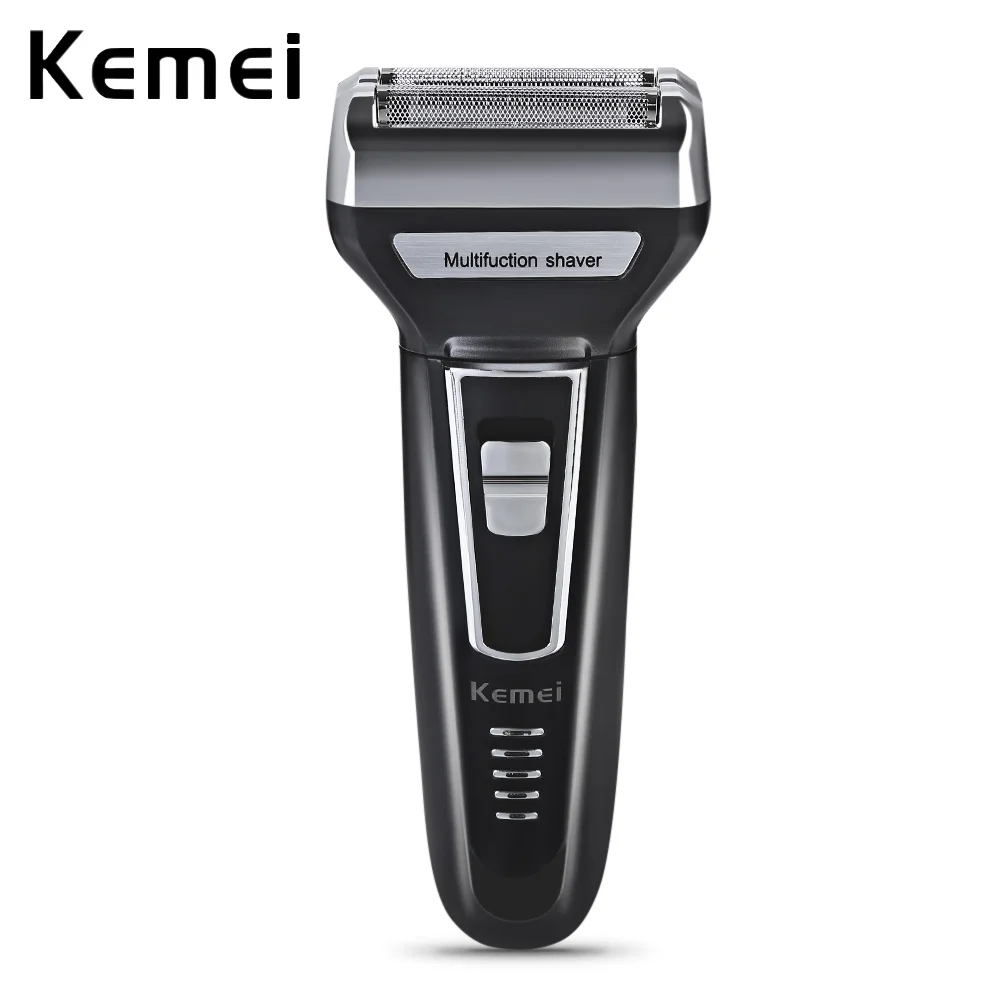 Kemei KM 6557 поршневая электробритва для путешествий перезаряжаемая Бритва мужчин 110