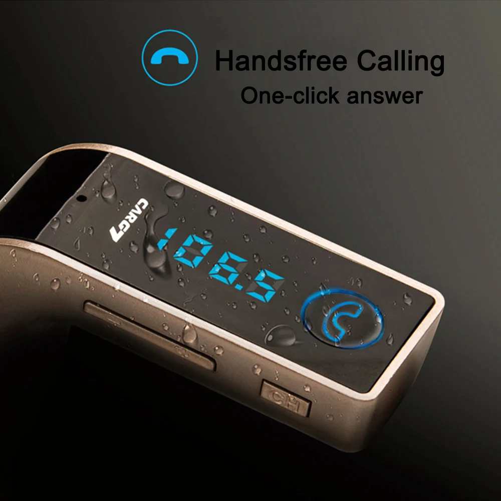 USB Bluetooth AUX автомобильный комплект громкой связи музыкальный адаптер MP3 плеер