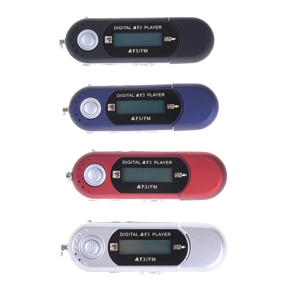 USB цифровой mp3 плеер светодиодный экран FM радио поддержка tf карты максимальная