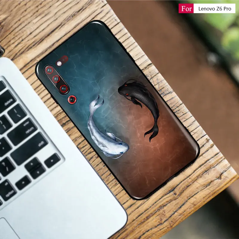 Чехол Z6 pro с текстурой древесины для lenovo Z6 Pro, Мягкий ТПУ силиконовый Модный чехол с рисунком для lenovo Z6 lite z6lite, чехол для телефона, чехол