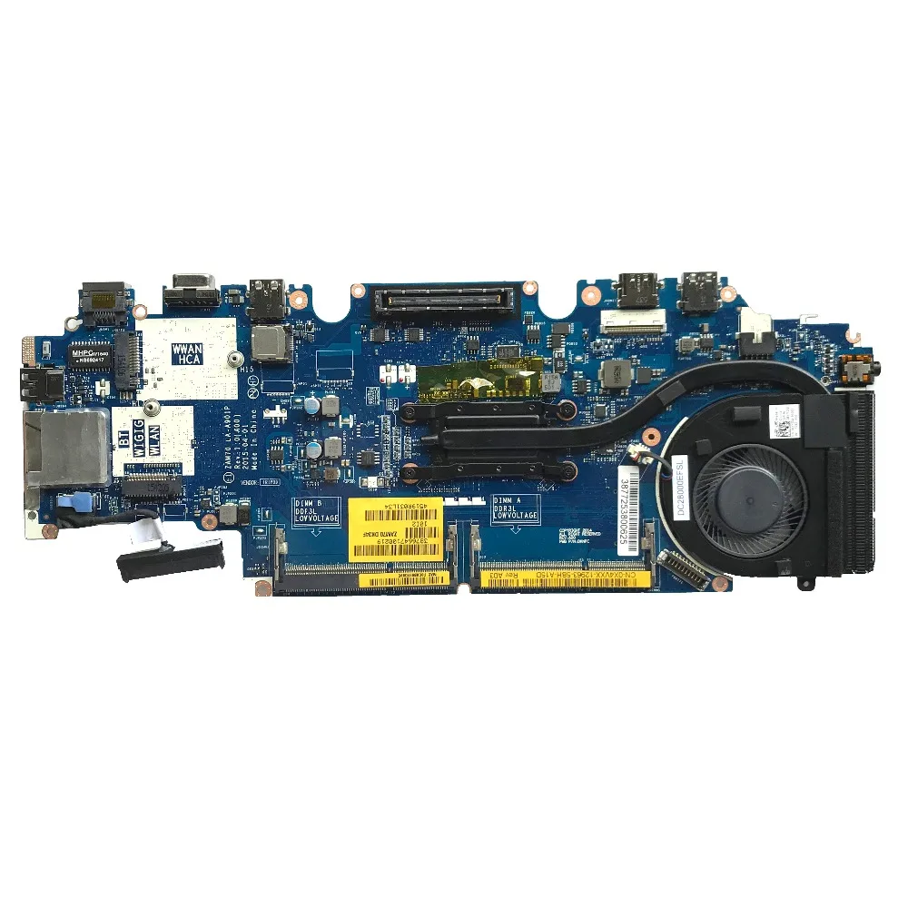 SZWXZY отлично подходит для материнской платы ноутбука DELL Latitude E5450 с SR23Y I5 5200U DDR3 CN 0X4VXX