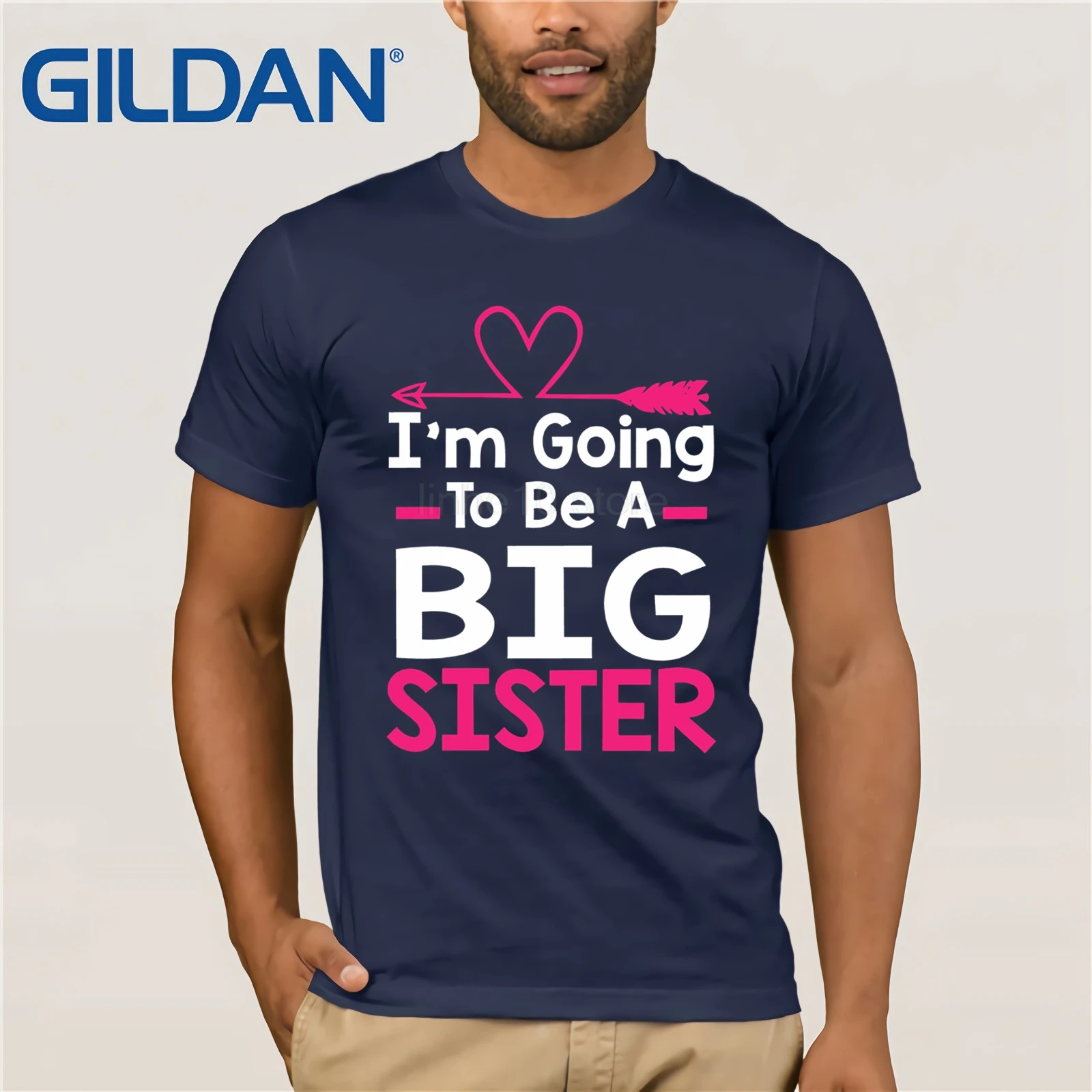 Футболка с надписью I'm To Be A Big Sister футболка для мамы и дня одежда модная футболки
