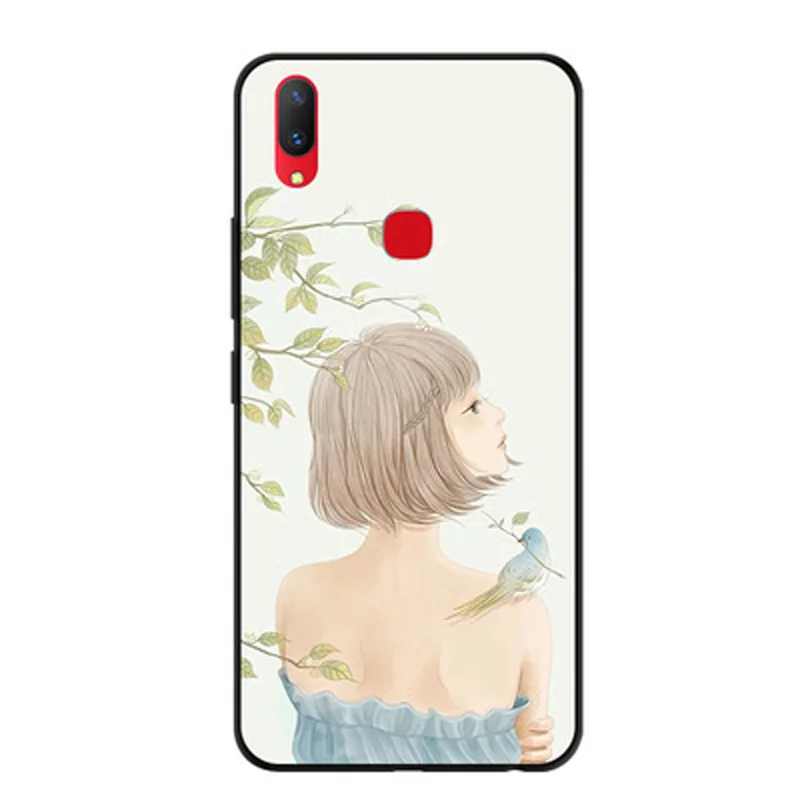 ДЛЯ Vivo Y95 чехол VivoY95 Мягкий ТПУ силиконовый для задней панели телефона 6 22 ''для