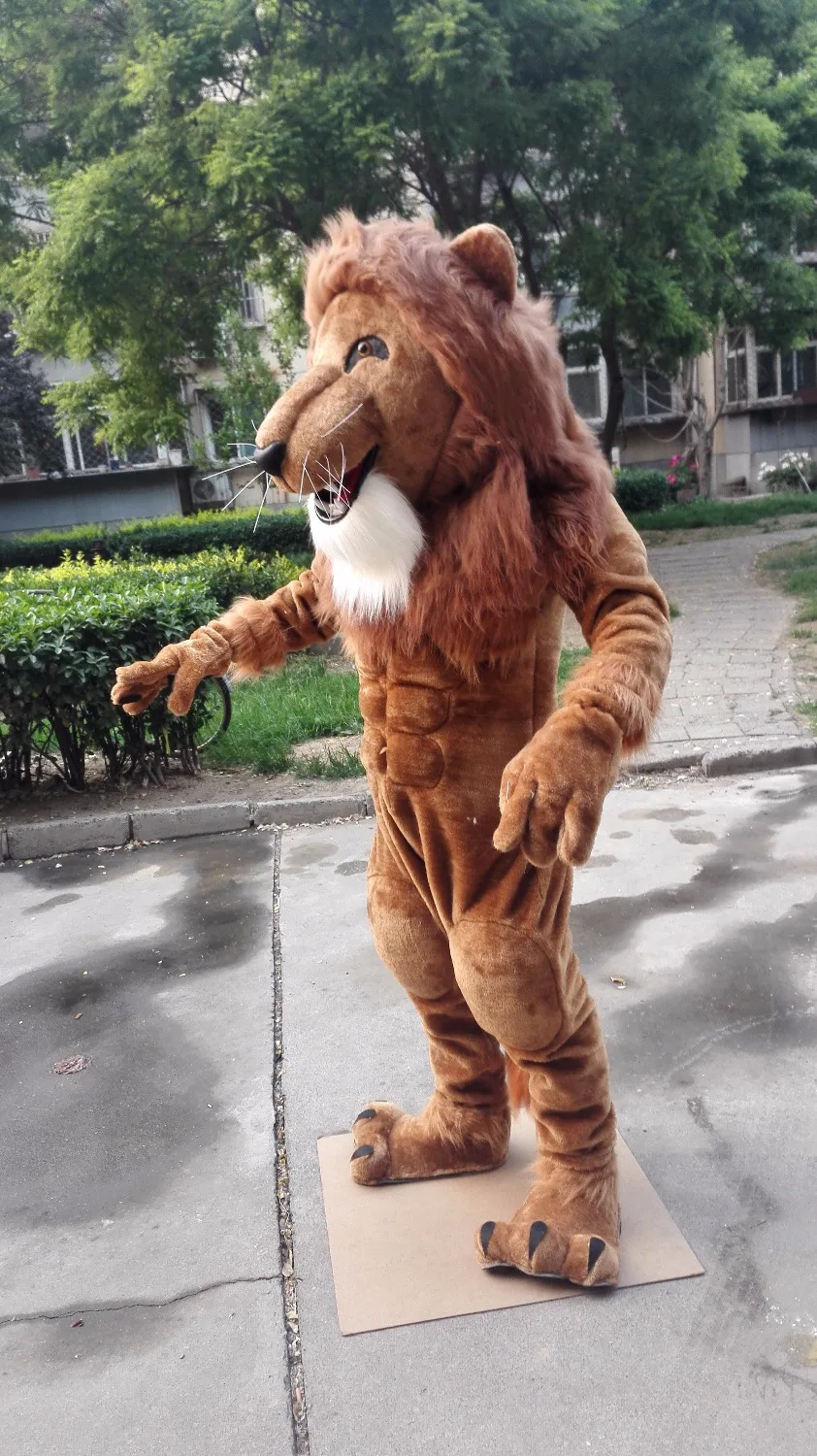 Костюм мускульного сильного льва индивидуальный маскарадный костюм аниме