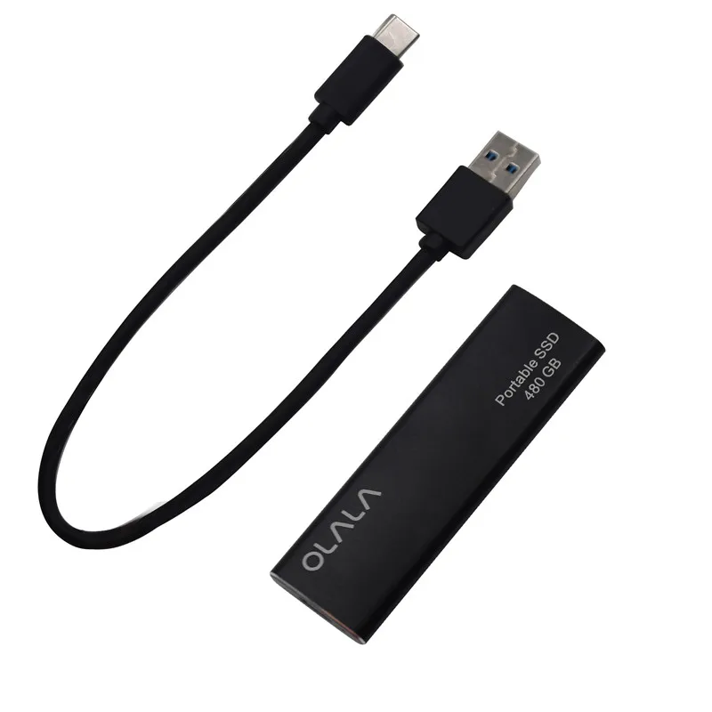 OLALA PM30C Портативный SSD Тип C USB 3 1 Gen внешний 480 ГБ твердотельный накопитель для
