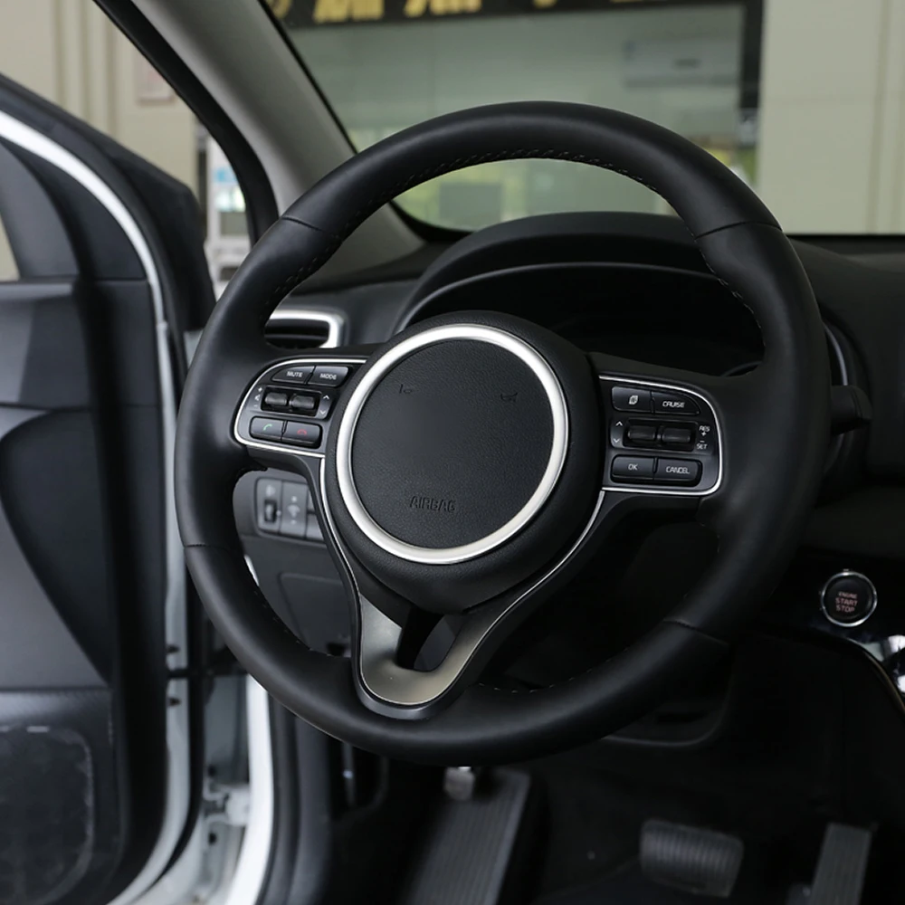 VCiiC автомобильный Стайлинг украшение на руль круглый чехол отделка наклейка для