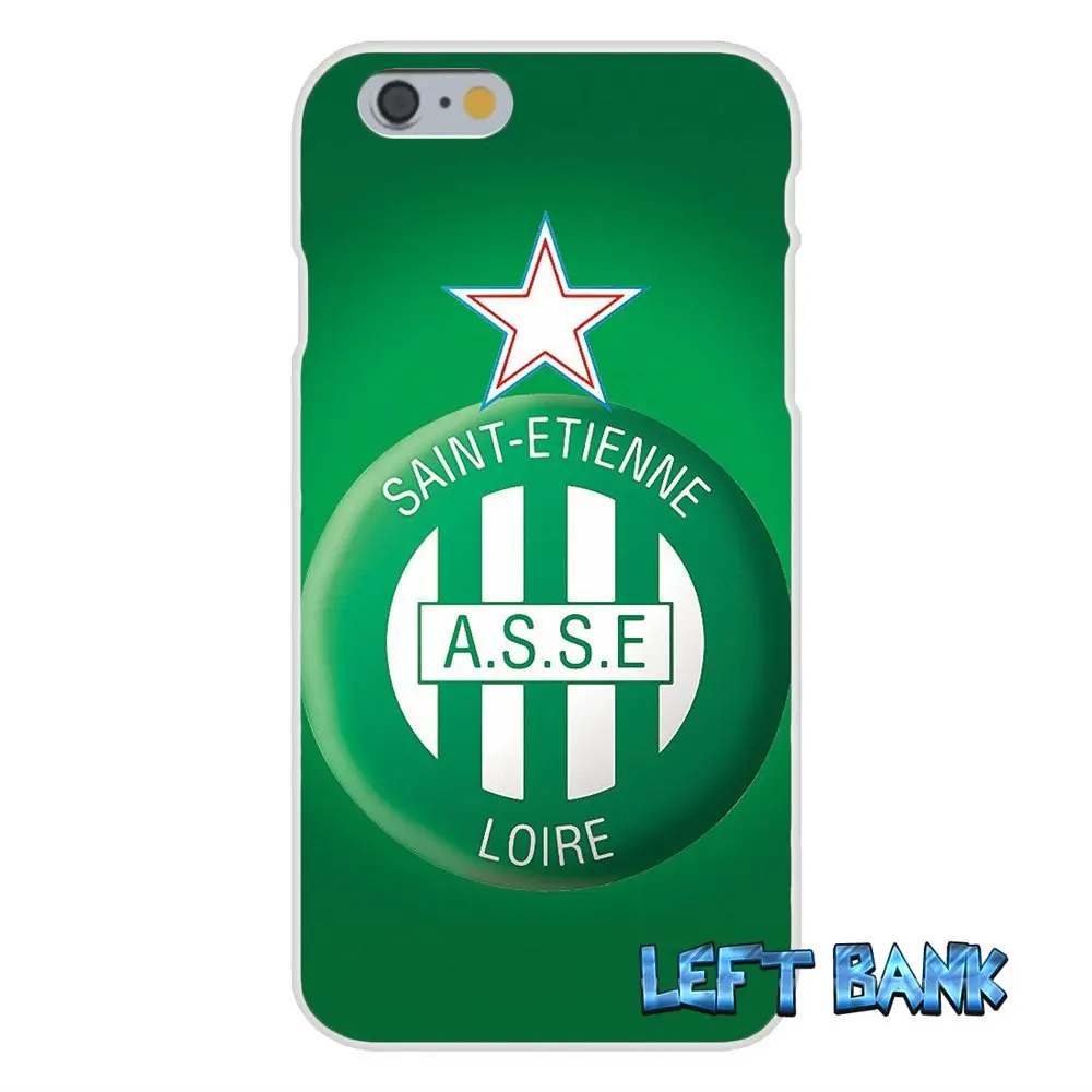 For Samsung Galaxy Note 3 4 5 S4 S5 MINI S6 S7 edge ASSE Saint Etienne Loire Logo Soft Silicone TPU Transparent Cover Case | Мобильные