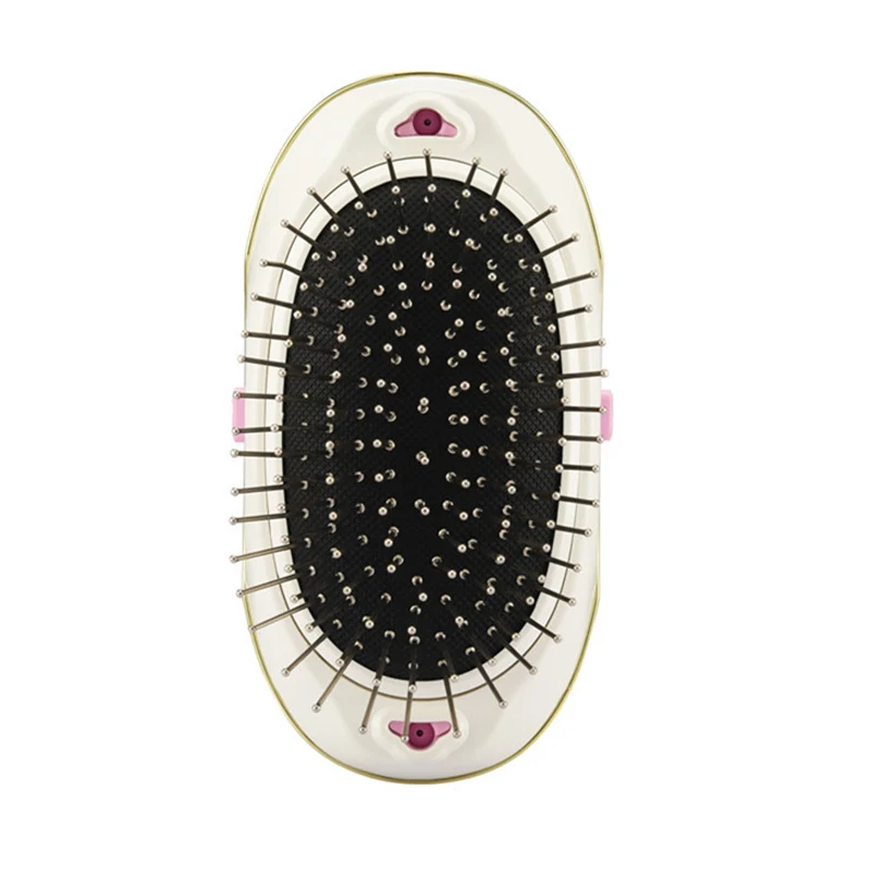 

Hot Portable Electric Ionic Hairbrush Takeout Mini Hair Brush Massage Comb Hair Care Home Travel Using wyt77