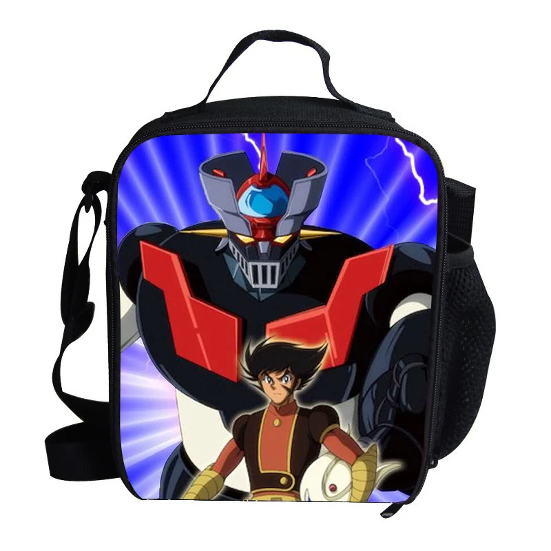 Аниме Mazinger Z дизайн термоизолированная сумка холодильник для мальчиков детские