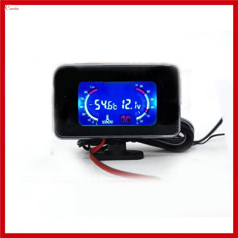 Новый ЖК экран 12 В/24 В для автомобиля грузовика измеритель температуры воды +