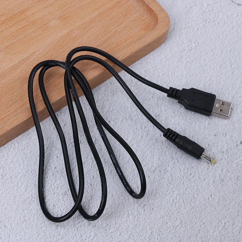 Кабель зарядного устройства из чистой меди 1 2 м А 5 В USB на постоянный ток 4 0x1 7 мм