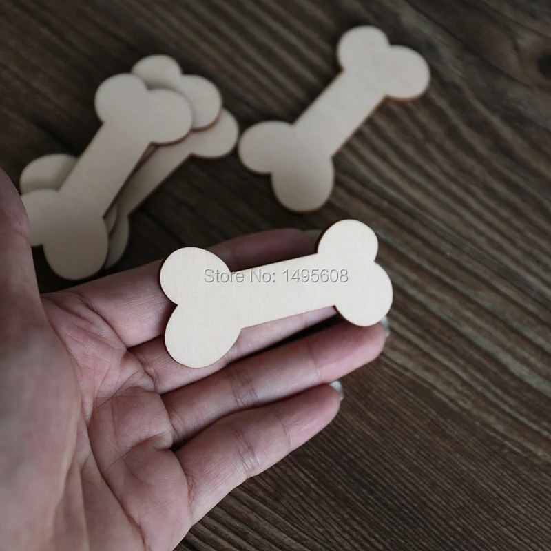 Деревянные украшения в виде собачьей кости|wood cut|wood cut outswooden dog |