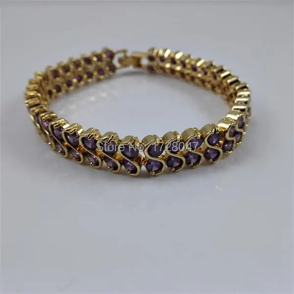 

2017 Top Quality Circle Exquisite Zircon Bracelet Luxurious Excellent Cut Zirconia Bracelets & Bangle GIft for Valentine's day