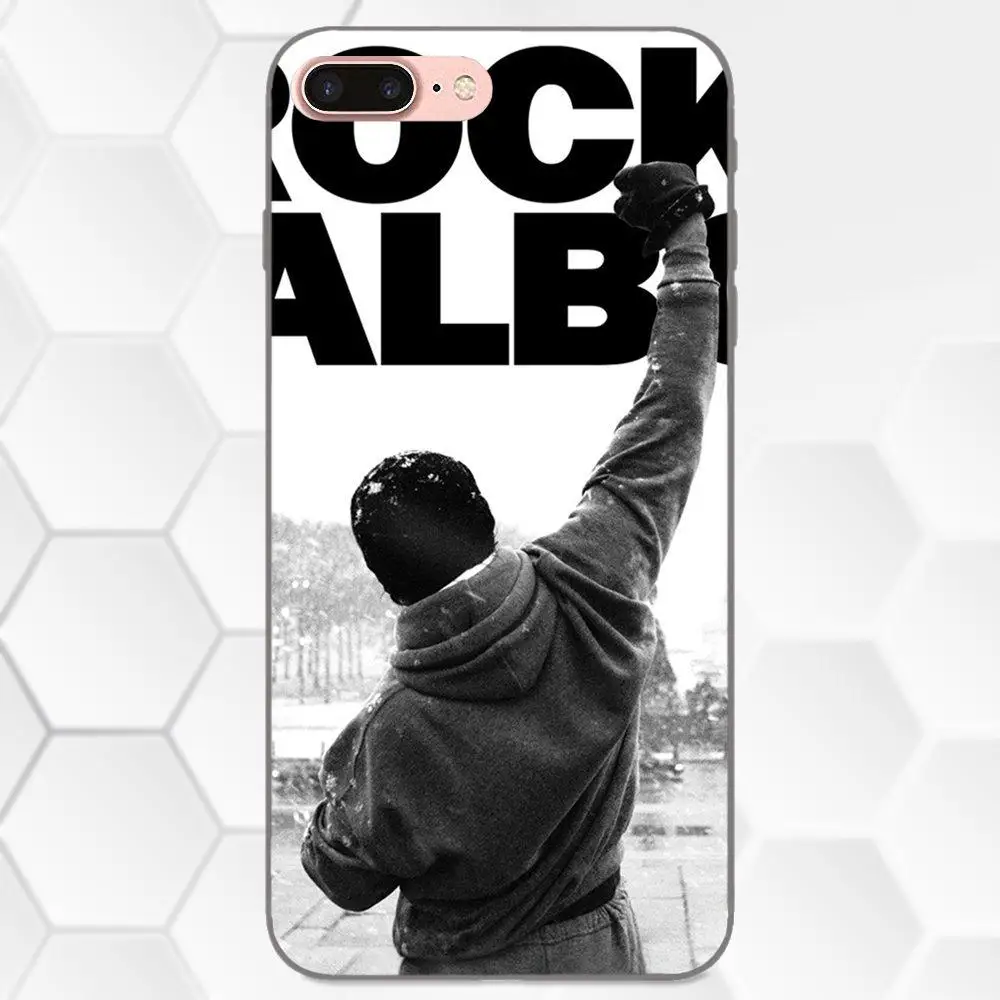 Motivational Words Art Rocky Balboa For Samsung Galaxy Note 4 8 9 S3 S4 S5 S6 S7 S8 S9 S10 Edge Plus Lite I9080 G313 | Мобильные