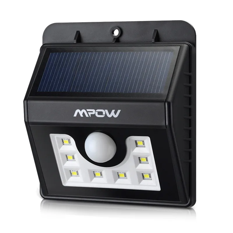 Mpow MSL5F солнечного света 8 светодио дный Открытый безопасности движения Сенсор