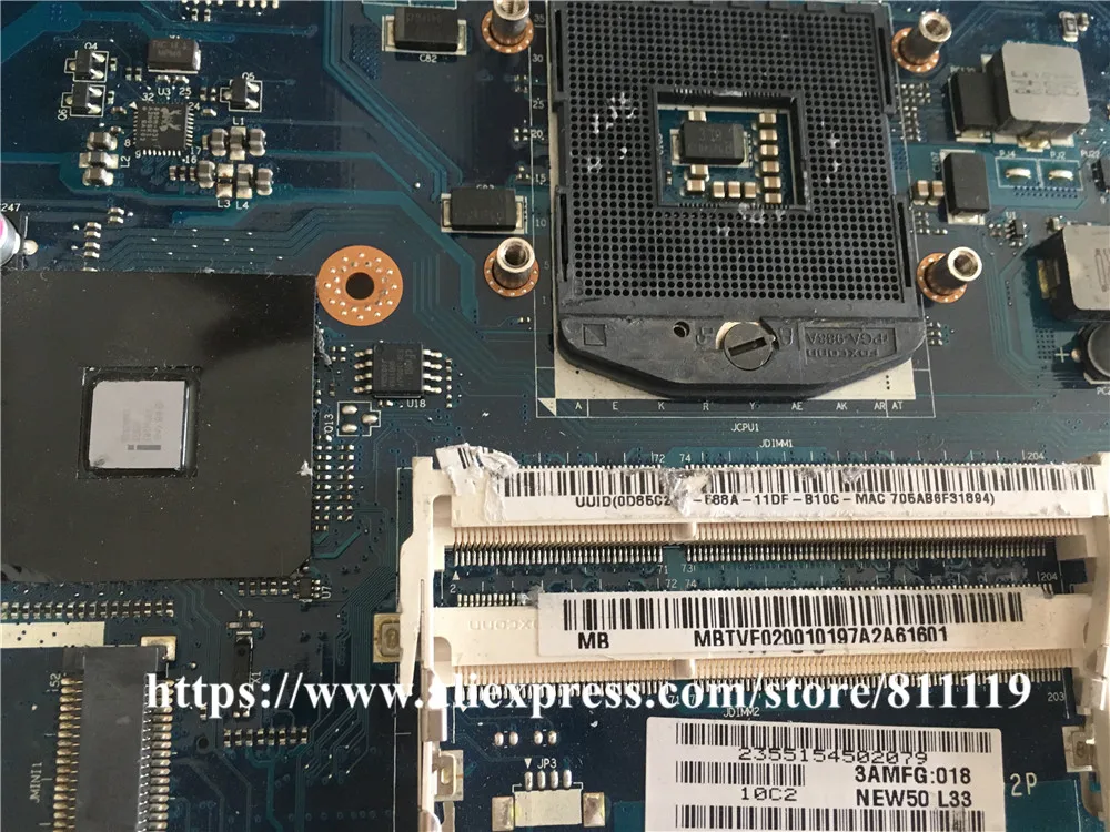 Хорошее качество материнская плата для ноутбука ACER 5741 5742 MBTVF02001 MB.TVF02.001 NEW70 LA-5892P