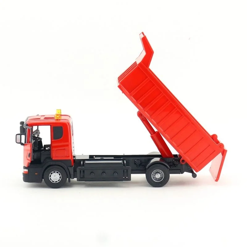 1 шт. 1:43 Масштаб/Литье под давлением модель/SCANIA самосвал игрушка/образовательная Коллекция/подарок для детей/инженерный автомобиль