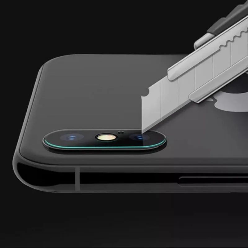10 шт. защитная пленка из закаленного стекла для объектива камеры Iphone X 7 8 Защитная