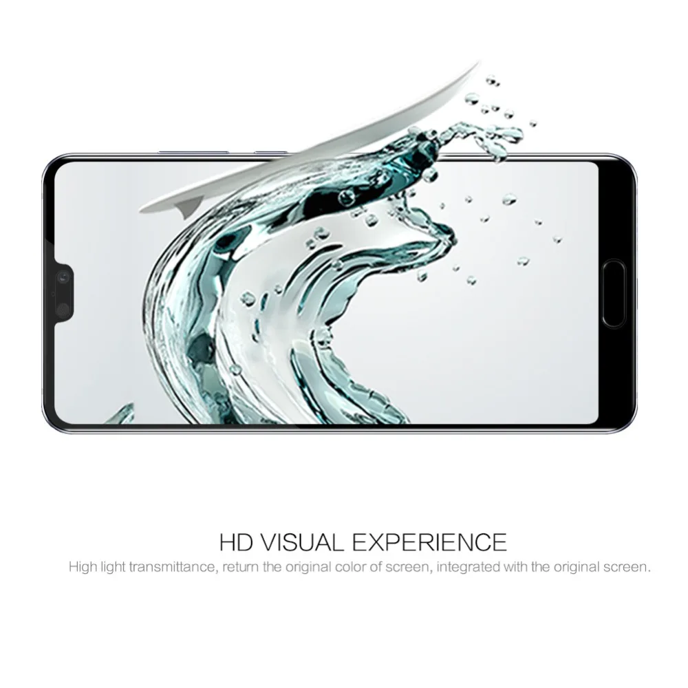 Закаленное стекло NILLKIN 3D CP + MAX 2.5D с защитой от взрывов и полным покрытием для Huawei P40