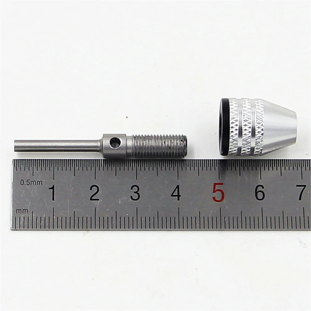 1/4 &quotбесключевое сверло патрон Круглый хвостовик адаптер конвертер 0 3-3 4 мм