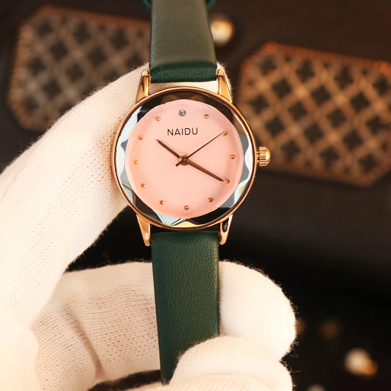 Женские часы 2020 модные женские наручные кожаные Наручные простые кварцевые с