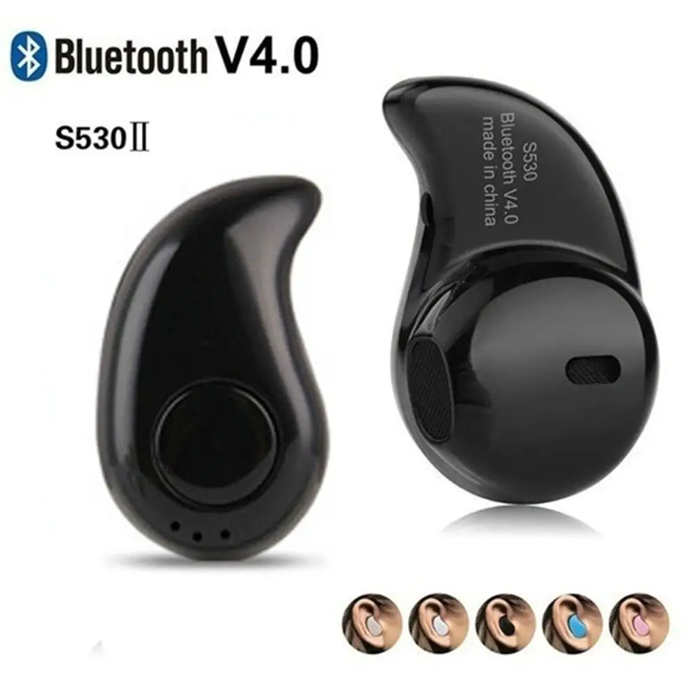 Сверхмаленькие невидимые стереонаушники S530 с микрофоном и поддержкой Bluetooth 4 0 |