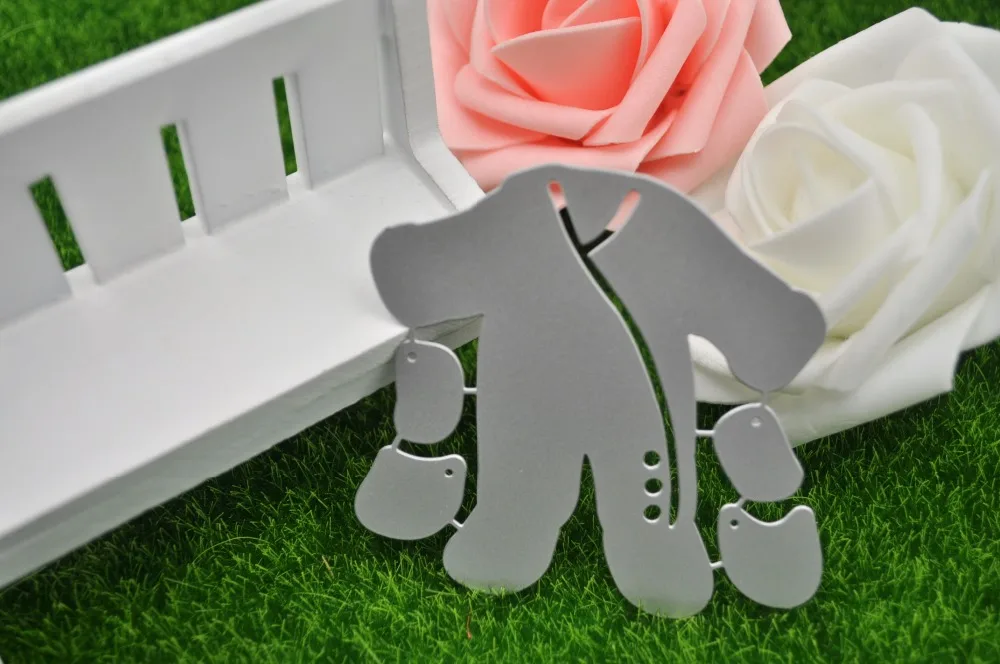 Happymems Вырубные штампы из металла, детская одежда для скрапбукинга DIY, фотоальбом, декоративное тиснение, сделай сам, бумажные карты, ремесло, вырубка