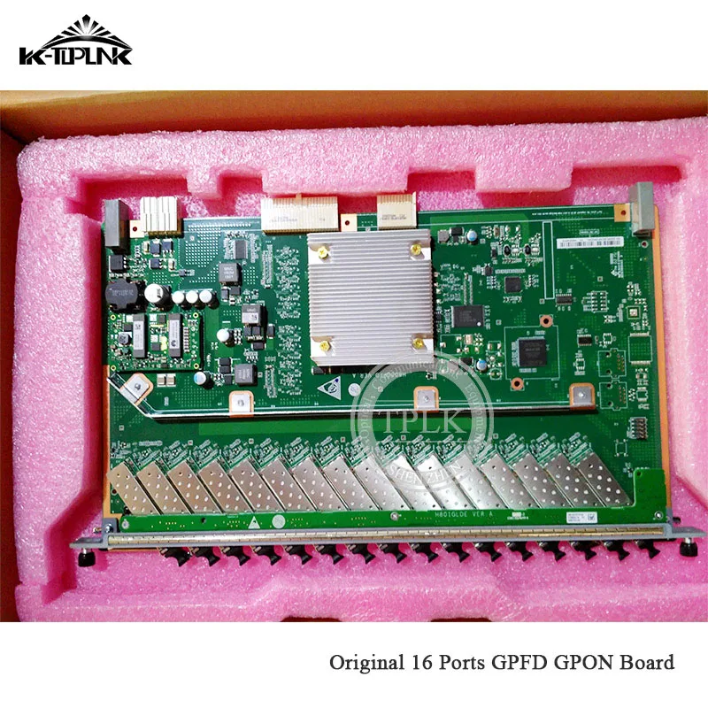 Оригинальная сервисная плата Hua Wei OLT GPON с 16 портами GPFD модулями B + C ++ SFP для MA5680T