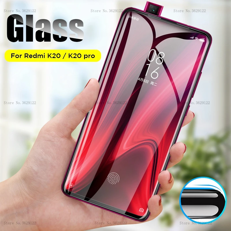 Закаленное стекло для Xiaomi Redmi K20 Pro защита экрана защитная пленка Mi 9T k 20 закаленное стекло|Защитные стёкла и
