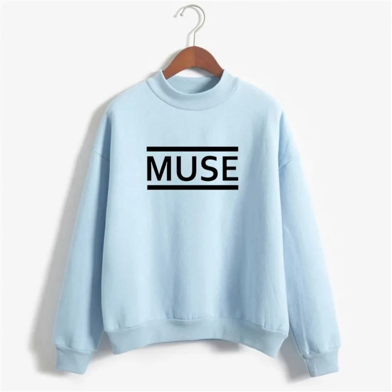 2017 зимние толстые Moletom каваи Толстовка Harajuku Для женщин MUSE письма печатаются