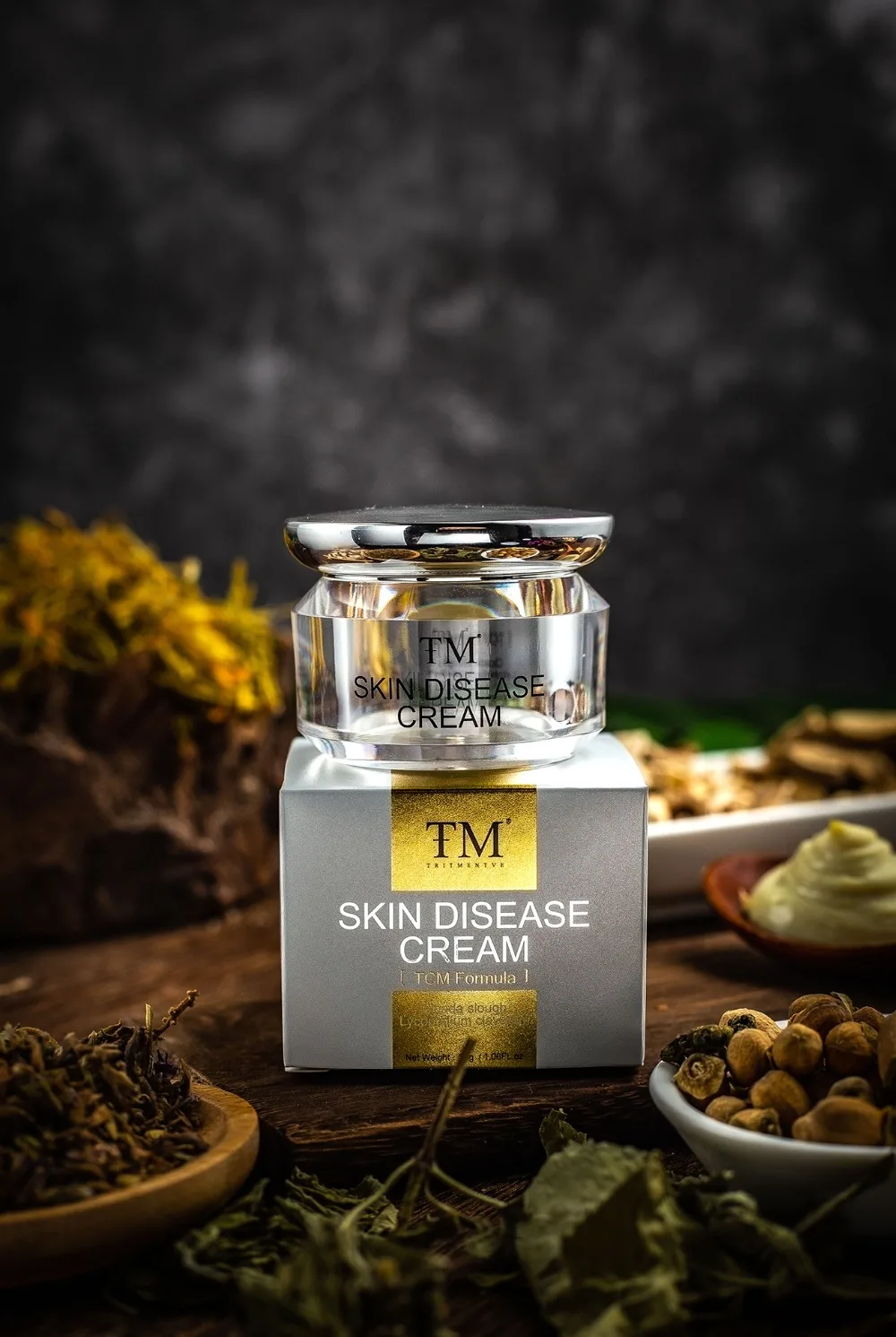 TRITMENTVE крем для кожи формула TCM помогает поврежденным тканям заживлять и