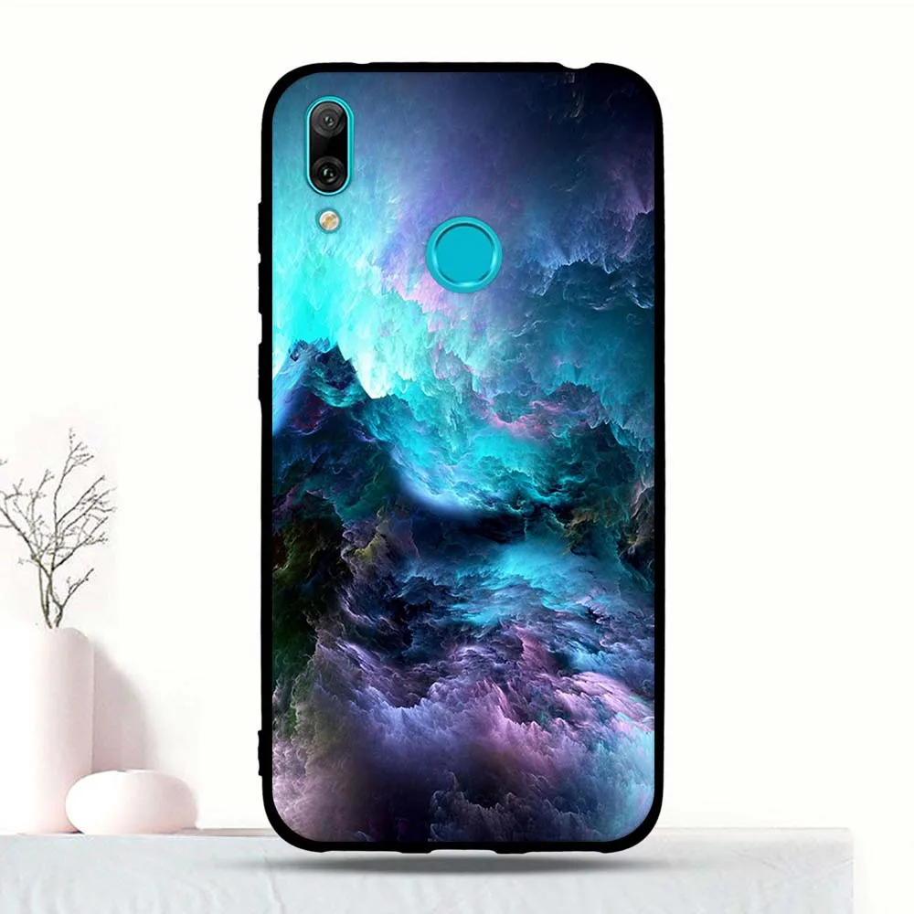 Для huawei Y7 Y7 Prime Y7 Pro чехол силиконовый для huawei Enjoy 9 мультяшный 3D принт Funda бампер чехол 6,2" чехол для телефона - Цвет: 19