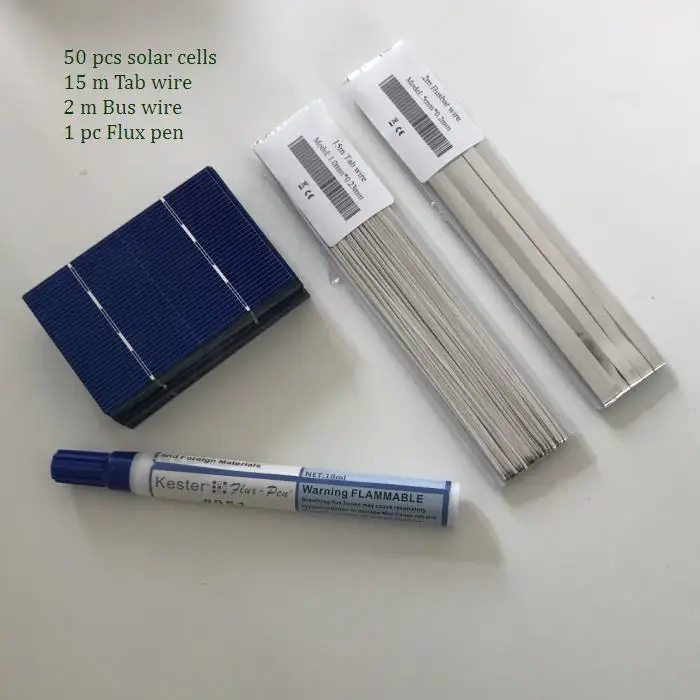 50pcs DIy kits ALLMEJORES 50 шт. мини солнечная батарея 78 мм* 52 мм+ солнечные батареи паяльные наборы для diy фотоэлектрических 12 В 24 В Солнечная Панель зарядное устройство - Цвет: 50pcs DIy kits