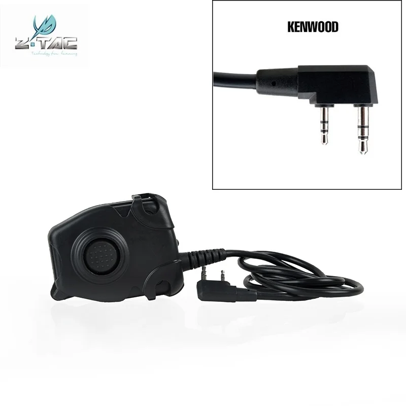 Наушники Z Tactical Airsoft Military Selex TASC1 гарнитура и наушники Peltor PTT для BAOFENG888S Kenwood Walkie Talkie