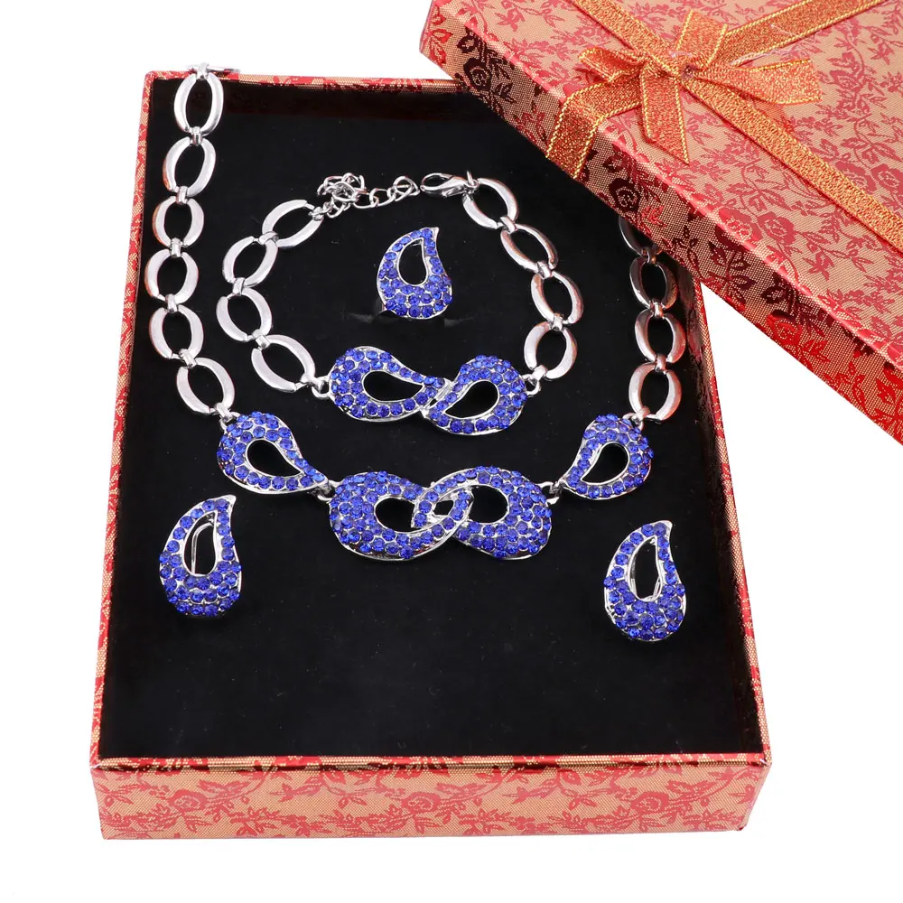 Свадебный комплект ювелирных изделий с африканскими бусинами золотого цвета для