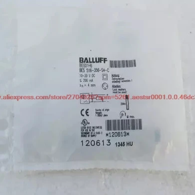 

100% NEW BES 516-356-S4-C proximity switch plug-in type PNP normally open 10-30V sensor