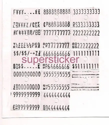 

[ Fly Eagle ] MX-6600 10 Digits 2 Lines Price Tag Gun labeler +1 Ink + 30 Rolls White 500 Tags