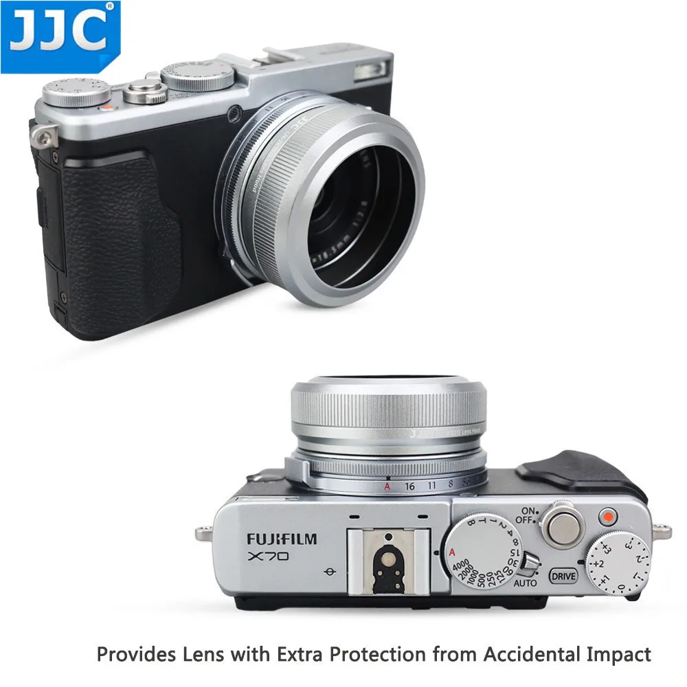 JJC крышка объектива камеры 49 мм для Fujifilm X70 аксессуары металлический винт сменная