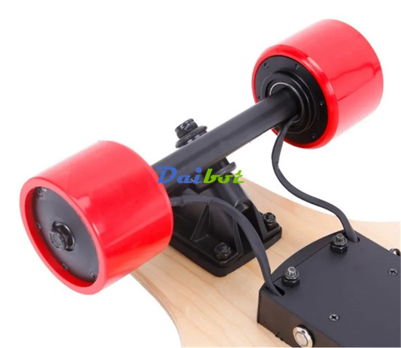 Electric skateboard 4 wheels dual hub motor longboard scooter 150W hoverboard with Wireless Remote | Спорт и развлечения