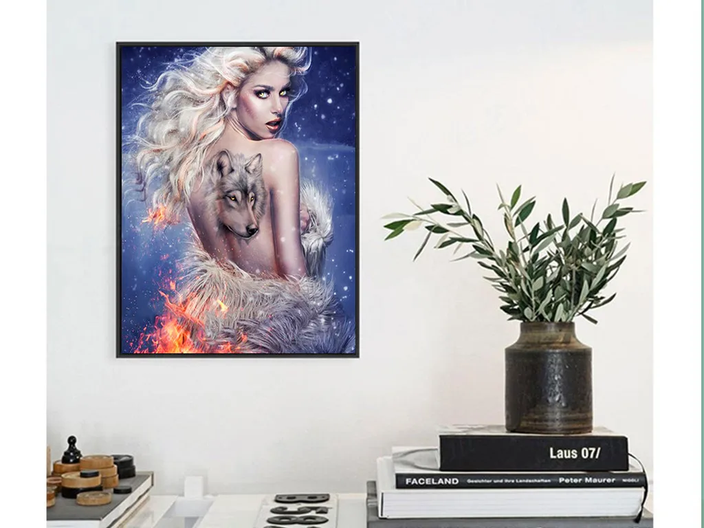 Новый DIY картина из страз украшение для дома 5D Алмазная вышивка живопись Красота