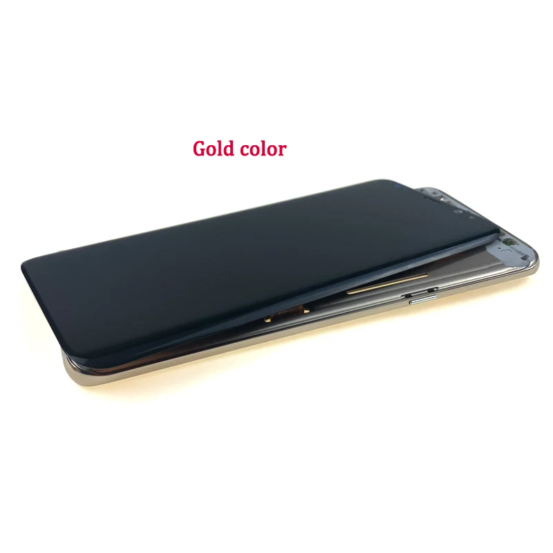 Amoled S8 ЖК-дисплей с рамкой для SAMSUNG Galaxy S8 plus G955f G955 дисплей S8 G950 G950F сенсорный экран дигитайзер