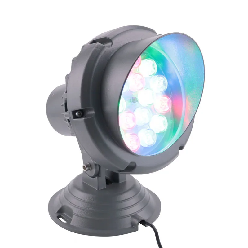 18 ватт садовый свет СИД RGB с пультом дистанционного управления прожектор Лампа DC