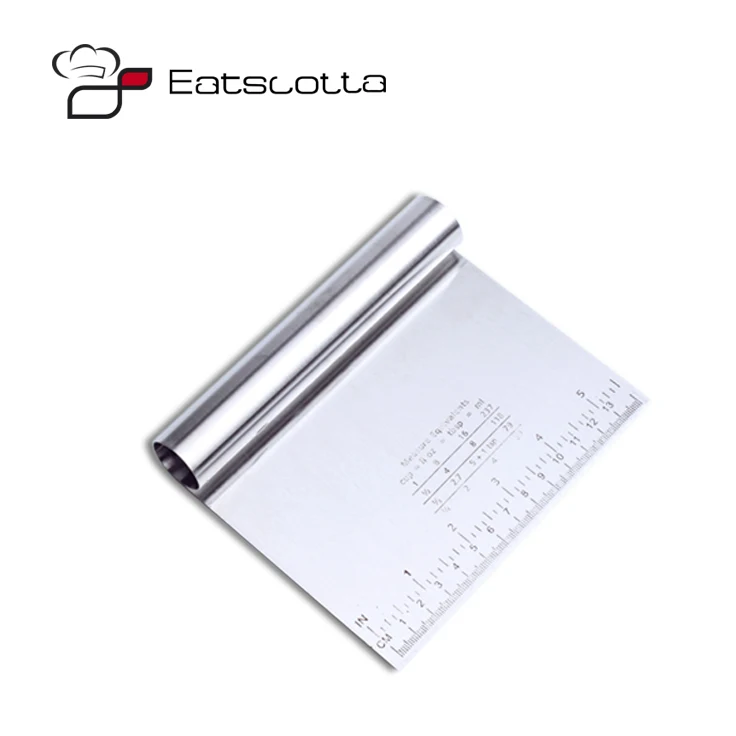 1 шт. скребок для пиццы из нержавеющей стали резак выпечки лопатки теста помадка