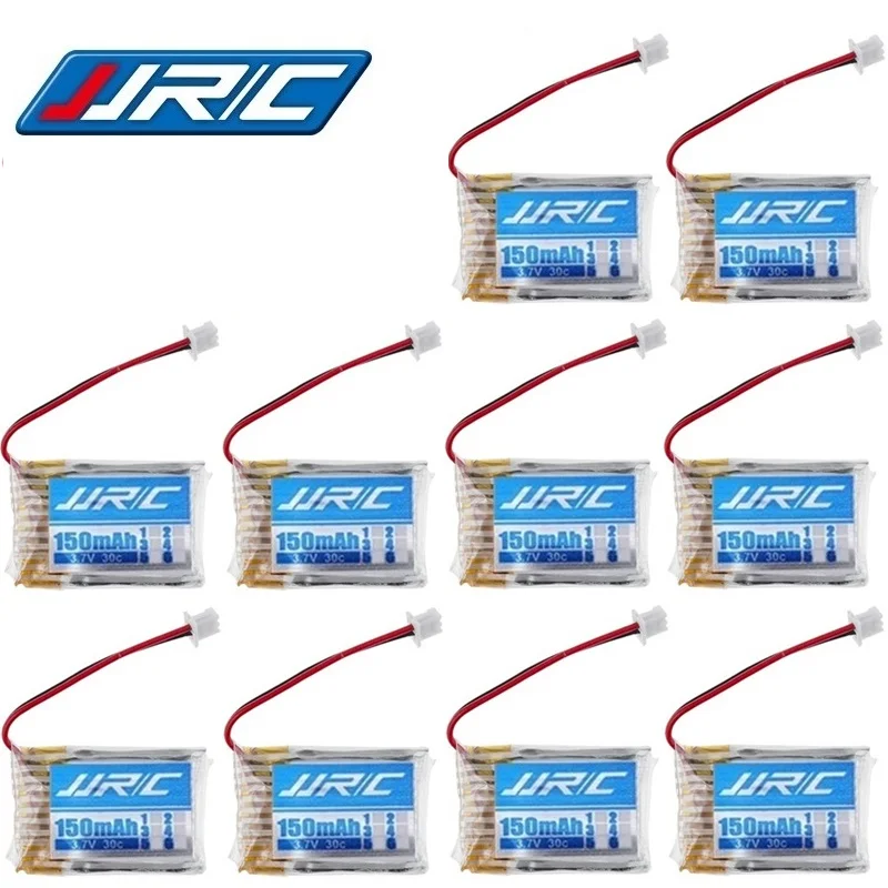 10 шт./компл. JJRC H20 Оригинальная батарея 3 7 в 150 мАч/260 мАч для Syma S8 M67 U839 Запчасти