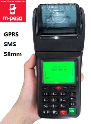 Портативный Заказ Еды SMS принтер, платежная машина счета