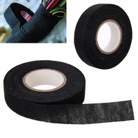 1pc heat resistant wiring harness tape looms wiring harness cloth fabric tape adhesive cable protection 19mm x 15m