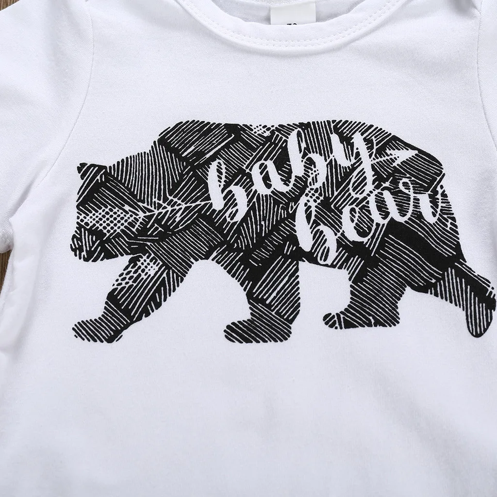 Комплект одежды для новорожденных мальчиков roupa infantil комбинезон с надписью