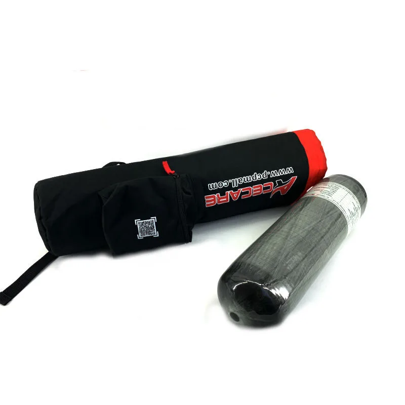 Verkaufen AC103003 4500PSI 300BAR Carbon Faser Paintball/Zylinder/Tank + Tasche Grip Gun/Jagd Zubehör Für Airsoft Drop Verschiffen ACECARE